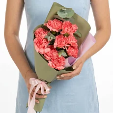 9 Розовых Гвоздик