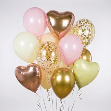 Букет шаров «Бисквит»