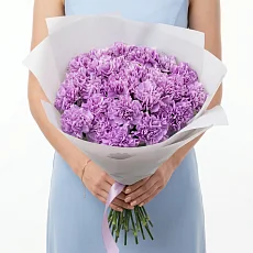 31 Сиреневая Гвоздика в упаковке