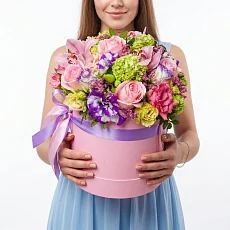 Шляпная коробка "Венецианский карнавал"