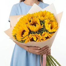 Букет "13 Подсолнухов"