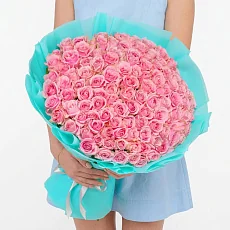 Букет из 101 розы премиум элитный