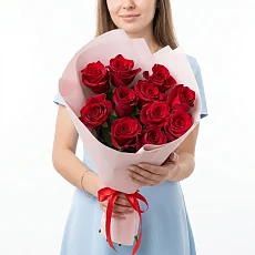 Премиальные красные розы