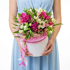 Шляпная коробка "Нежные чувства"