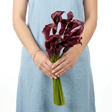 Букет "9 Бордовых Калл"