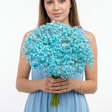 Голубая гипсофила для невесты