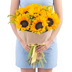 9 Подсолнухов в крафте