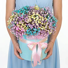 Шляпная коробка "Большая радуга"