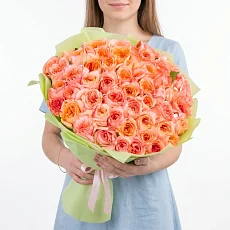 51 Пионовидная Розовая Роза