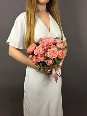 Букет невесты с розами 