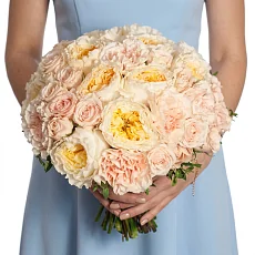 Свадебный букет из роз