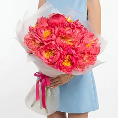 15 Коралловых Пионов