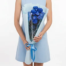 Букет из 11 Синих Роз