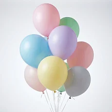 Фонтан из воздушных шаров, 11 шт