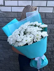 Букет из хризантем кустовых