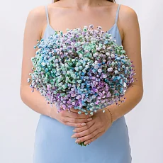 Радужная гипсофила для невесты