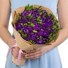 35 Фиолетовых Фрезий