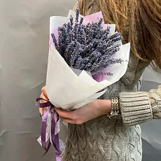 Букет лаванды в упаковке