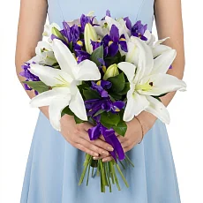 Букет "Лилия и Ирисы"