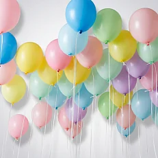 Шарики под потолок Нежность 25 шт