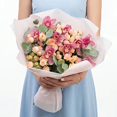 Букет розовый