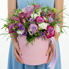 Шляпная коробка "Маскарад"