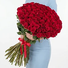 101 Бордовая Роза 70 см