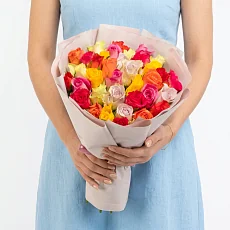 35 Роз Микс 40 см