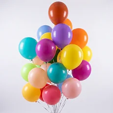 Воздушные шары "Разноцветные", 25 шт.