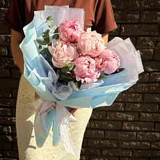 5 Пионов в упаковке