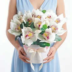 "Белая Орхидея" в коробке
