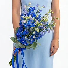 Букет Цветов из дельфиниума