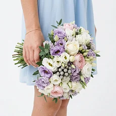 Букет Невесты из эустомы