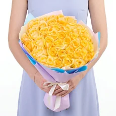 55 Персиковых Роз