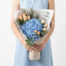 Букет "Голубая Лагуна"