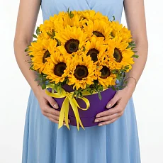 15 Подсолнухов в коробке