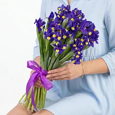 35 Синих Ирисов под ленту