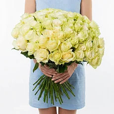 101 Элитная роза Mondial (Эквадор)