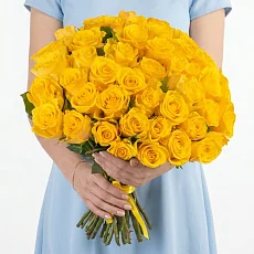 55 Желтых Роз
