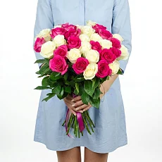 35 роз микс (Эквадор)