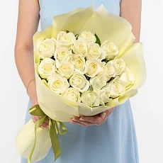 21 Белая Кенийская роза