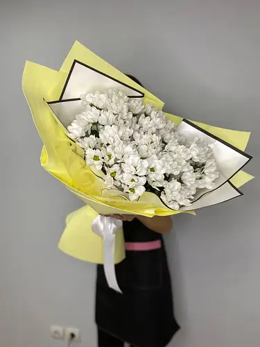 Букет с Кустовыми Хризантемами