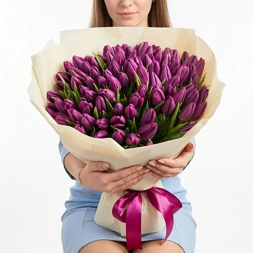 101 Яркий тюльпан