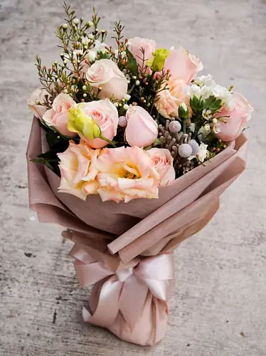 Букет "Розовое Облако"