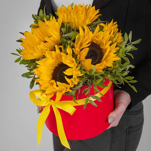 5 Подсолнухов в коробке