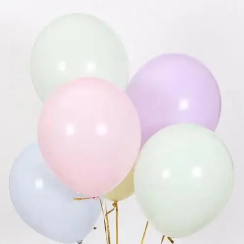 Воздушные шары "МАКАРУНС ассорти", 6 шт.