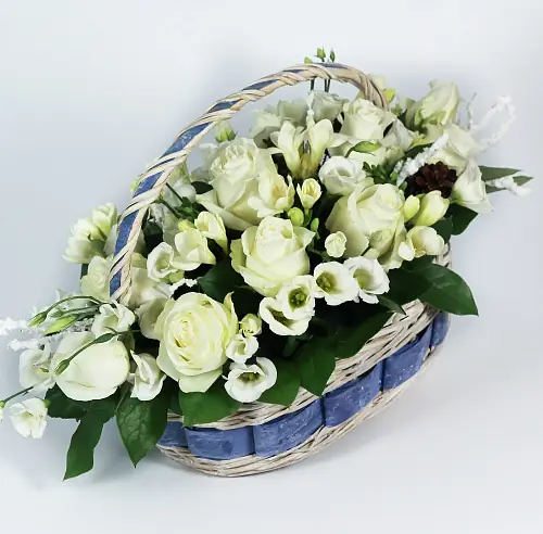 Корзина "Снежный вальс"