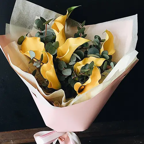 "Каллы и Эвкалипт"