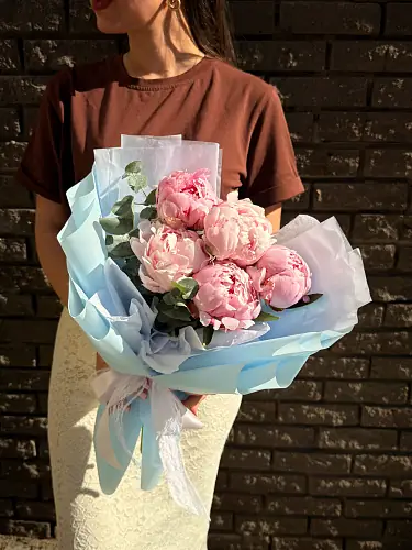 5 Пионов в упаковке