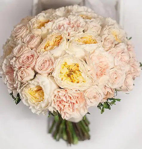 Свадебный букет из роз